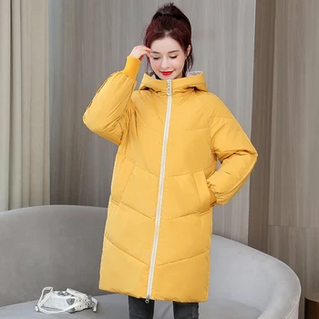 ISENMAL Women Fashion Long parkas winter Down Cotton Jacket Coat Lady Leisure style Jacket Pocket Hooded Warm Coats Chamarras
ISENMAL Women Fashion Long parkas winter Down Cotton Jacket Coat Lady Leisure style Jacket Pocket Hooded Warm Coats Chamarras