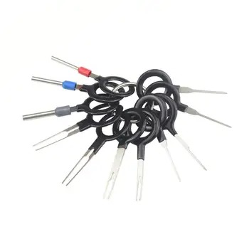 Terminal Removal Tools 11Pcs/Set Terminal Removal Tools Car Electrical Wiring Crimp Connector Pin Extractor Kit
Terminal Removal Tools 11Pcs/Set Terminal Removal Tools Car Electrical Wiring Crimp Connector Pin Extractor Kit