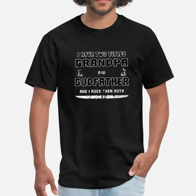 Designing Grandpa Godfather T Shirt Woman O-Neck Humorous T Shirt For Men Big Size 3xl 4xl 5xl Gents Top Quality
Designing Grandpa Godfather T Shirt Woman O-Neck Humorous T Shirt For Men Big Size 3xl 4xl 5xl Gents Top Quality
