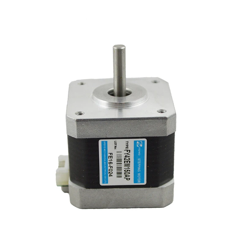 Two-phase Hybrid Stepper Motor 42EM150A 24V 600RPM 1.5A 0.4NM 36W Miniature Stepper Motor For Miniature Automation Industry Tool
Two-phase Hybrid Stepper Motor 42EM150A 24V 600RPM 1.5A 0.4NM 36W Miniature Stepper Motor For Miniature Automation Industry Tool