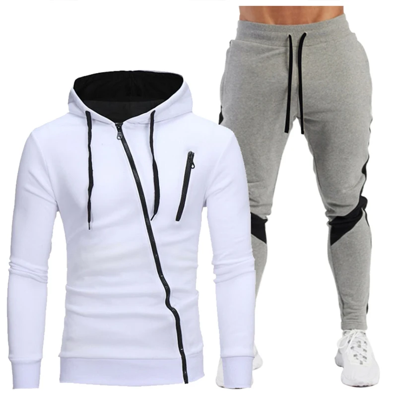 Marke Kleidung männer Herbst winter Heißer Verkauf männer Sets Hoodie + hosen Zwei Stücke Lässige Männlichen sportswear 2020 Neu 
Marke Kleidung männer Herbst winter Heißer Verkauf männer Sets Hoodie + hosen Zwei Stücke Lässige Männlichen sportswear 2020 Neu