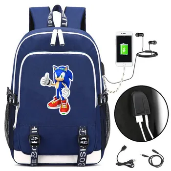 Sonic The Hedgehog Cosplay Backpack Blue Hedgehog 3D Printed USB Rechargeable School Backpack Unisex Lover Couple Racksack Bag
Sonic The Hedgehog Cosplay Backpack Blue Hedgehog 3D Printed USB Rechargeable School Backpack Unisex Lover Couple Racksack Bag