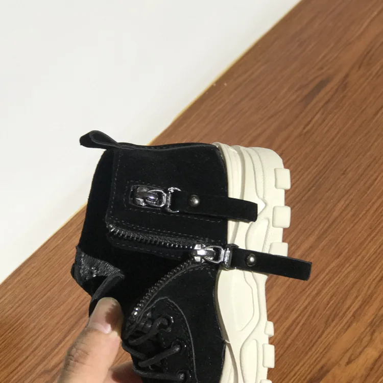 2019 Autumn New Style CHILDREN'S Shoes Girls Korean-style Parent And Child Mid-top Boots Big Boy Soft-Sole Zipper Boots
2019 Autumn New Style CHILDREN'S Shoes Girls Korean-style Parent And Child Mid-top Boots Big Boy Soft-Sole Zipper Boots