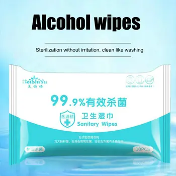 Hand Sanitizing Wipes with 75% Alcohol Formula 10pcs Wash Free Hand Sanitizer Wipe Individual Package Disposable Daily Travel
Hand Sanitizing Wipes with 75% Alcohol Formula 10pcs Wash Free Hand Sanitizer Wipe Individual Package Disposable Daily Travel