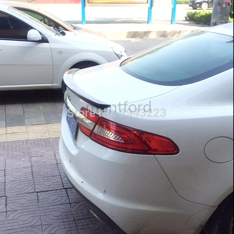 

Car Styling High Quality PU Material Unpainted Color Rear Roof Wing Lip Trunk Spoiler Wing For Jaguar XF 2012 2013 2014 2015