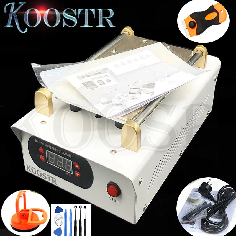 NEW 7 inches Built-in Vacuum Pump Mobile phone LCD Screen Separator Machine Glass Touch Screen Refurbished Better than Uyue 948Q
NEW 7 inches Built-in Vacuum Pump Mobile phone LCD Screen Separator Machine Glass Touch Screen Refurbished Better than Uyue 948Q