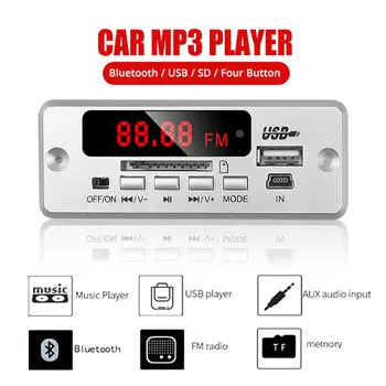 NEW MP3 Decoder Board Bluetooth Car Auto USB SD FM Speaker Player Radio Module Accessories WMA Decoder
NEW MP3 Decoder Board Bluetooth Car Auto USB SD FM Speaker Player Radio Module Accessories WMA Decoder