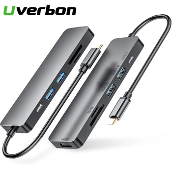 5 in 1 USB C Hub Type-C to HDMI 100W PD USB-C to 3 USB 3.0 HUB 5Gbps Adapter Splitter For MacBook Lenovo X1 Huawei Oppo Samsung
5 in 1 USB C Hub Type-C to HDMI 100W PD USB-C to 3 USB 3.0 HUB 5Gbps Adapter Splitter For MacBook Lenovo X1 Huawei Oppo Samsung