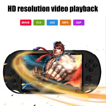 X12 1000 Games Player Large Screen Handheld Game Player support MP3 Camera Video TV output Text reading Multimedia Game Consol
X12 1000 Games Player Large Screen Handheld Game Player support MP3 Camera Video TV output Text reading Multimedia Game Consol