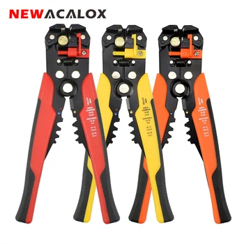 NEWACALOX Self-Adjusting Cable Wire Stripper Cutter Crimper Crimping Stripping Multifunctional Automatic Electric Terminal Tool
NEWACALOX Self-Adjusting Cable Wire Stripper Cutter Crimper Crimping Stripping Multifunctional Automatic Electric Terminal Tool