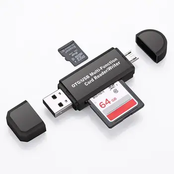 Mini USB 2.0 OTG Secure Digital/SDXC TF Memory Card Reader Adapter for PC Laptop Computer Extension Headers
Mini USB 2.0 OTG Secure Digital/SDXC TF Memory Card Reader Adapter for PC Laptop Computer Extension Headers