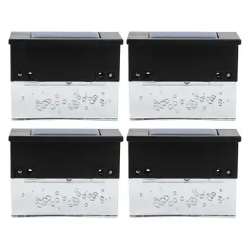 Solar Outdoor 4PCS Solar Step Waterproof LED Colorful Stair Fence Landscape Lights for Outdoor Garden Driveway led
Solar Outdoor 4PCS Solar Step Waterproof LED Colorful Stair Fence Landscape Lights for Outdoor Garden Driveway led