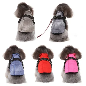 Pet Dog Clothes Winter Warm Harness Jacket For Small Dogs Clothing Chihuahua Vest French Bulldog Thickening Coat /1 
Pet Dog Clothes Winter Warm Harness Jacket For Small Dogs Clothing Chihuahua Vest French Bulldog Thickening Coat /1