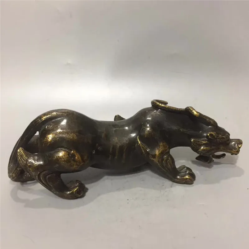 Collection Chinese Bronze Sculpture Beast Fortune Household Lucky Fengshui Decoration Animal Statue
Collection Chinese Bronze Sculpture Beast Fortune Household Lucky Fengshui Decoration Animal Statue