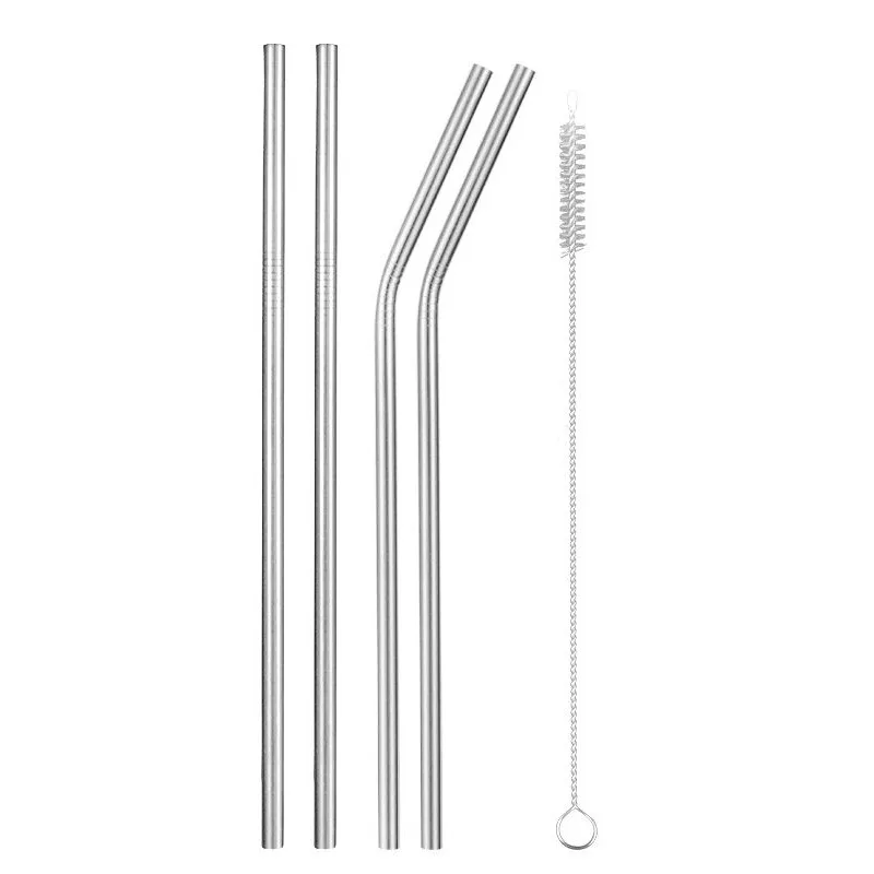 Sturdy Bent Straight Diameter Reusable Drinking Straws For 30oz / 20oz,Stainless Steel Metal Straws with Cleaning Brushes,6mm
Sturdy Bent Straight Diameter Reusable Drinking Straws For 30oz / 20oz,Stainless Steel Metal Straws with Cleaning Brushes,6mm