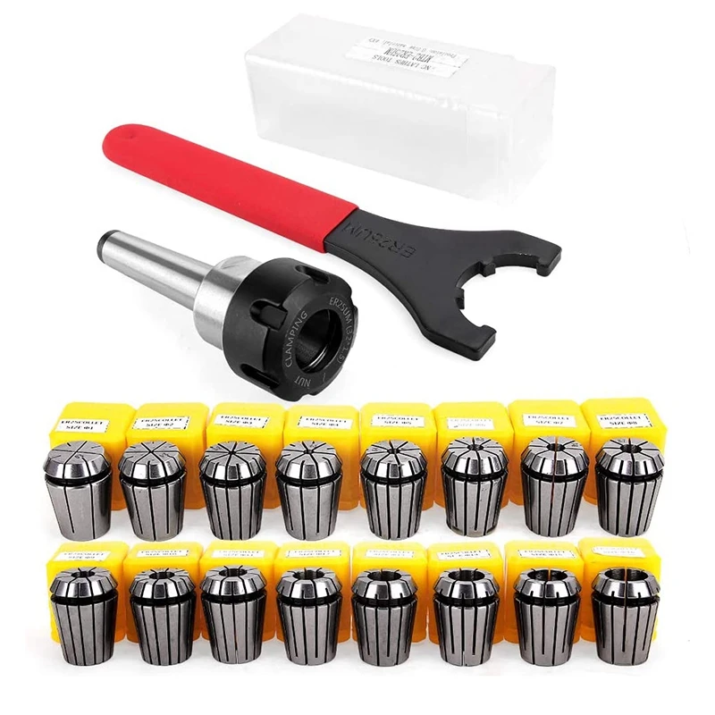 ER25 Collet Set Chuck With MT2 M10 Motor Extension Rod CNC Engraving Machine Or Milling Lathe Tool | Инструменты