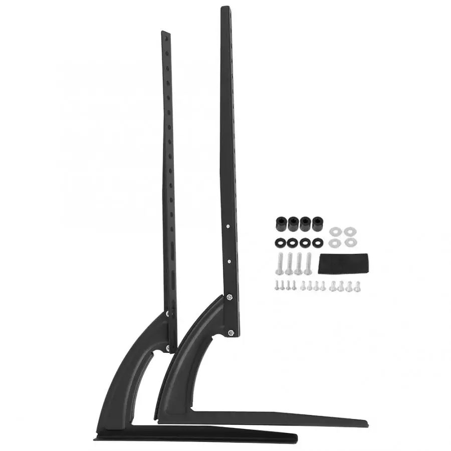 Black Metal Steel Bracket for Flat LED LCD Screen TV Desktop Table Top Mount Stand Holder TV Bracket
Black Metal Steel Bracket for Flat LED LCD Screen TV Desktop Table Top Mount Stand Holder TV Bracket