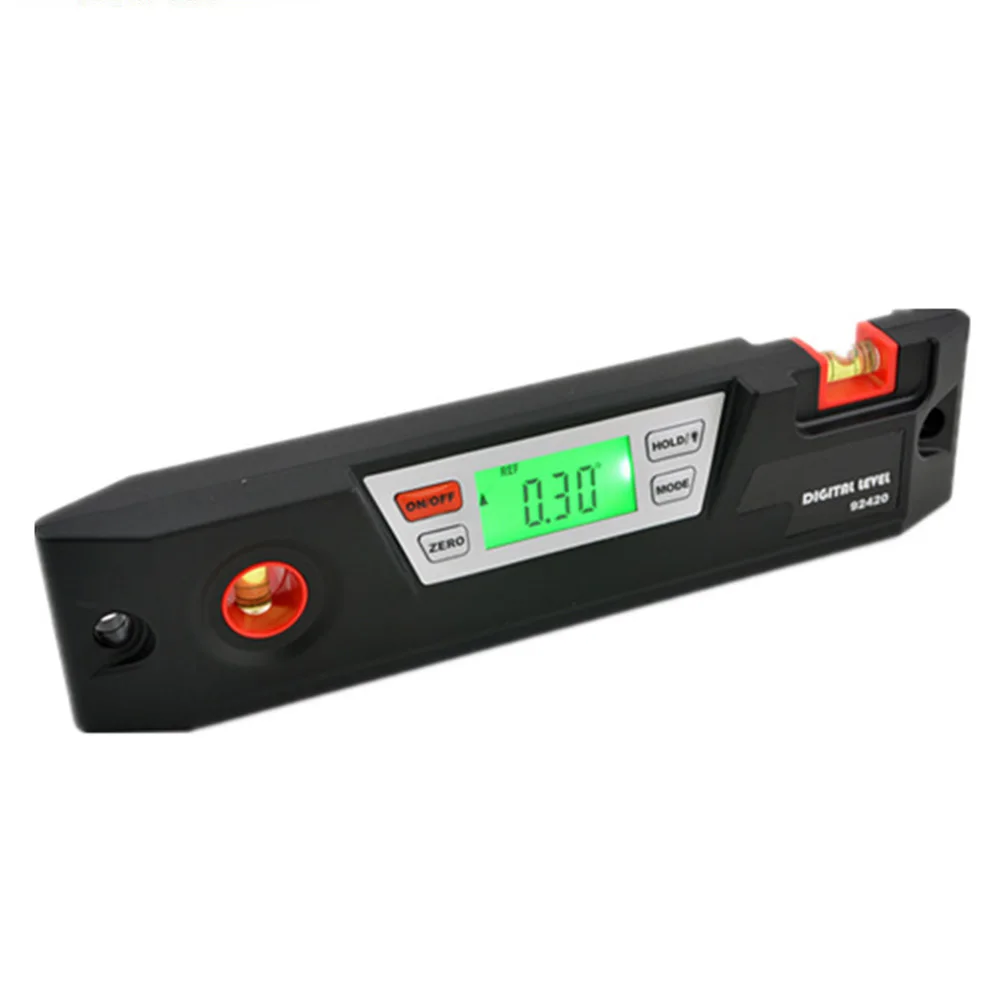 LCD Level Measuring Tool Base Gauge Inclinometer Backlight Electronic Ruler Test Digital Protractor Professional Angle Finder
LCD Level Measuring Tool Base Gauge Inclinometer Backlight Electronic Ruler Test Digital Protractor Professional Angle Finder