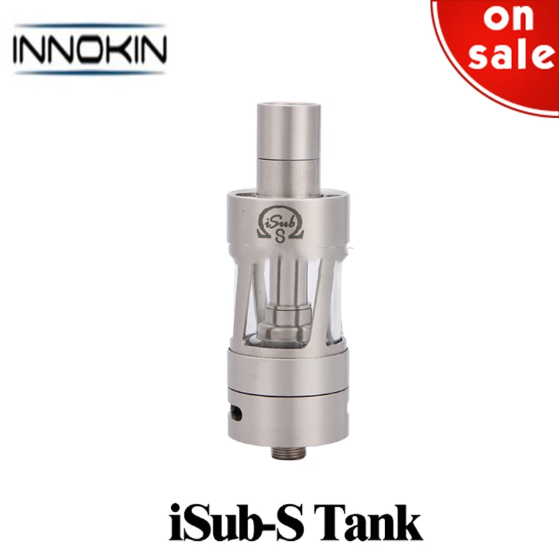 Original Innokin iSub S Tank E Cig 4.5ml iSub S TC Atomizer Electronic Cigarette Temperature Control Vape Fit Box Mod Vaporizer
Original Innokin iSub S Tank E Cig 4.5ml iSub S TC Atomizer Electronic Cigarette Temperature Control Vape Fit Box Mod Vaporizer