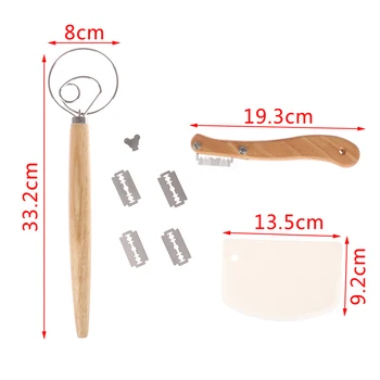 Bakery Scraper Bread Knife/Slicer/Cutter Dough Breads Scoring Lame With Blades And Cover
Bakery Scraper Bread Knife/Slicer/Cutter Dough Breads Scoring Lame With Blades And Cover