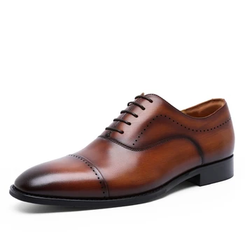 Business Dress Oxford Shoes British Casual Polishing Leather Shoes Leather Round Toe Men's Shoes
Business Dress Oxford Shoes British Casual Polishing Leather Shoes Leather Round Toe Men's Shoes