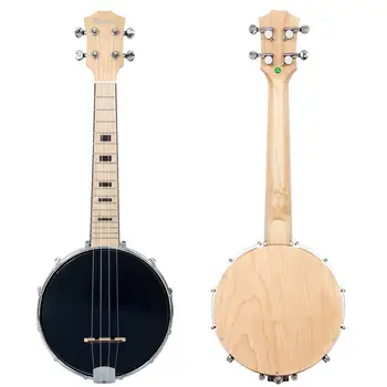 Kmise 4 String Banjo Ukulele Uke Concert 23 Inch Maple Wood 4 String Musical Instruments
Kmise 4 String Banjo Ukulele Uke Concert 23 Inch Maple Wood 4 String Musical Instruments