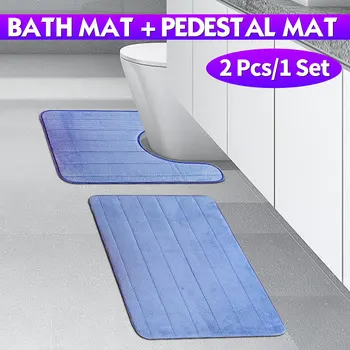 Mat Sets Pad Bath Toilet Carpet Rug Shower Bathroom Washable Cotton Soft Pedestal Mat New
Mat Sets Pad Bath Toilet Carpet Rug Shower Bathroom Washable Cotton Soft Pedestal Mat New