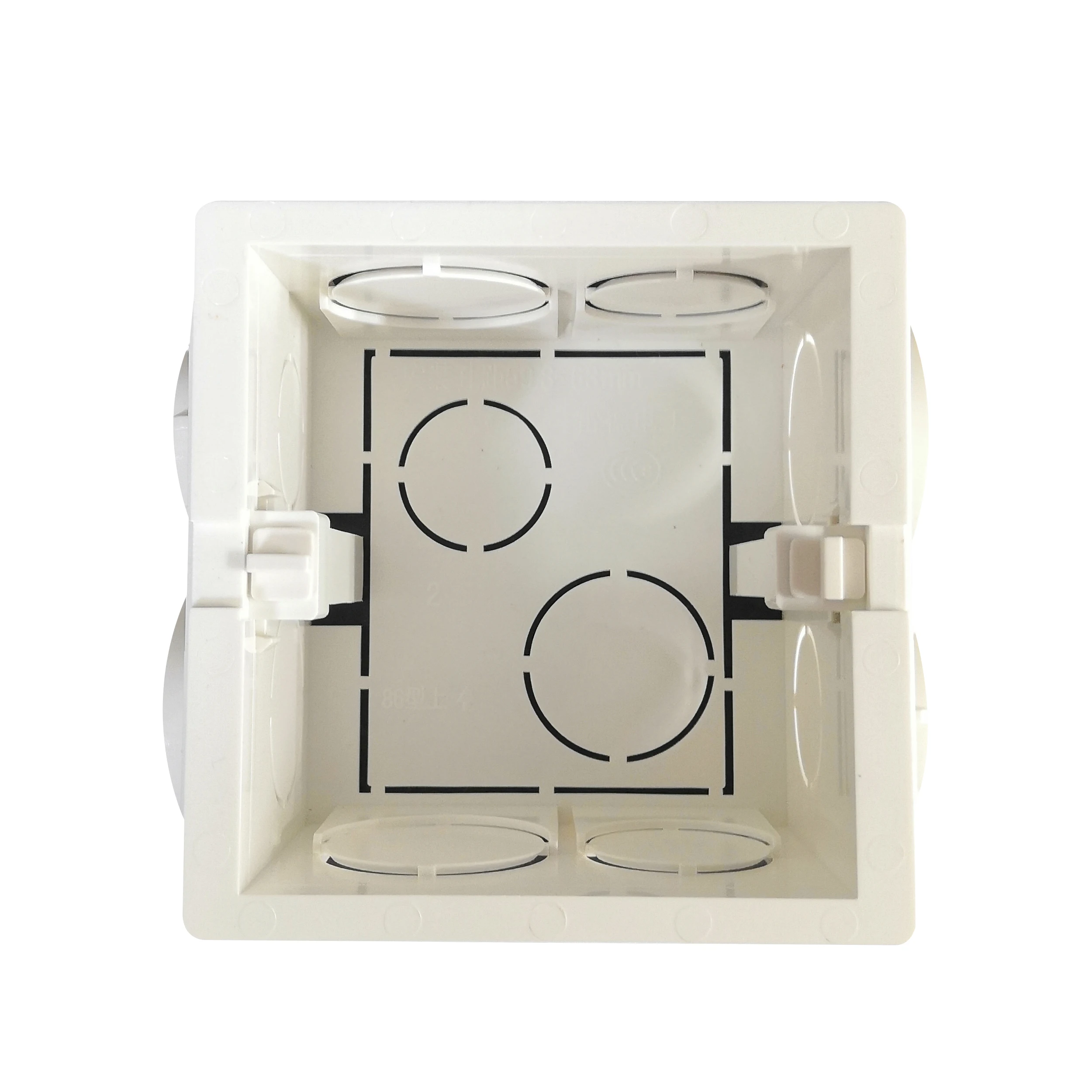 Box Internal Cassette 86mm*85mm*50mm For 86 Type Switch and Socket White Wiring Back Box
Box Internal Cassette 86mm*85mm*50mm For 86 Type Switch and Socket White Wiring Back Box