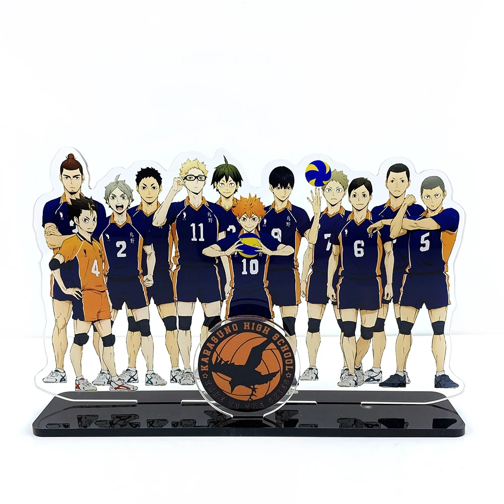 Haikyuu karasuno school Hinata kageyama Tsukishima Sugawara group acrylic stand figure model plate holder topper anime HM
Haikyuu karasuno school Hinata kageyama Tsukishima Sugawara group acrylic stand figure model plate holder topper anime HM