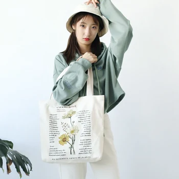 Woman canvas tote shoulder bag life simple bag Korea flower print handbag Female environmental protection bags shopping bag sac
Woman canvas tote shoulder bag life simple bag Korea flower print handbag Female environmental protection bags shopping bag sac