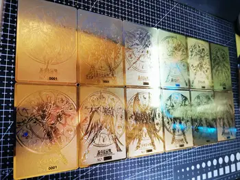 12pcs/set Saint Seiya Gold Soul Metal The Signs of The Zodiac Toys Hobbies Hobby Collectibles Game Collection Anime Cards
12pcs/set Saint Seiya Gold Soul Metal The Signs of The Zodiac Toys Hobbies Hobby Collectibles Game Collection Anime Cards
