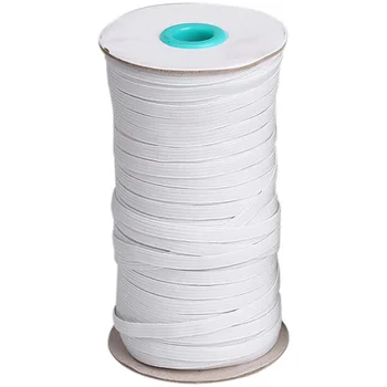 1 Roll 9mm Polyester Elastic Band for Mask Elastic Ear Bands DIY Mask Ear Hang String Rope Sewing Accessories 
1 Roll 9mm Polyester Elastic Band for Mask Elastic Ear Bands DIY Mask Ear Hang String Rope Sewing Accessories