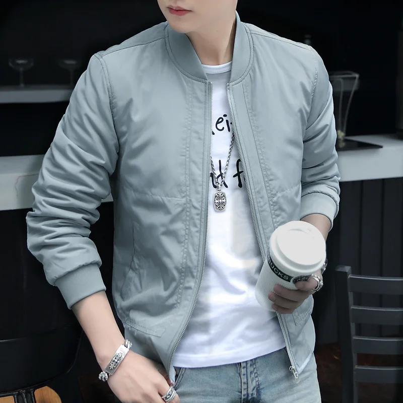 Spring And Autumn European And American Minimalist Men Baseball Collar Casual Coat Large Size Fashion Jacket Men's
Spring And Autumn European And American Minimalist Men Baseball Collar Casual Coat Large Size Fashion Jacket Men's