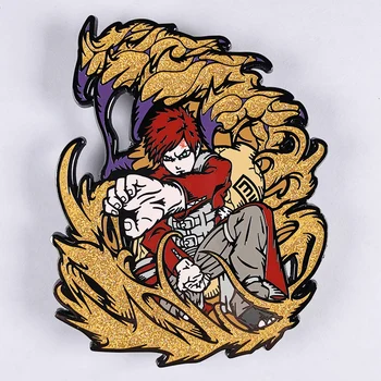 Sabaku no Gaara enamel pin Ninja The Land of Wind Sand Hidden Village Fifth Generation Fengying
Sabaku no Gaara enamel pin Ninja The Land of Wind Sand Hidden Village Fifth Generation Fengying