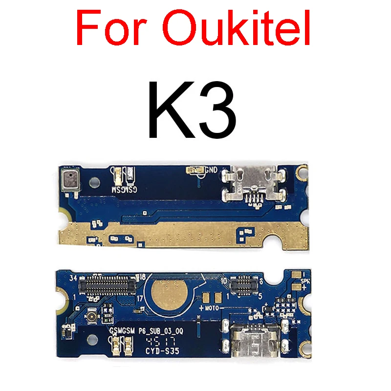 Зарядное устройство Usb Prot Модуль платы для Oukitel K3 MTK6750T Восьмиядерный 5 дюймов