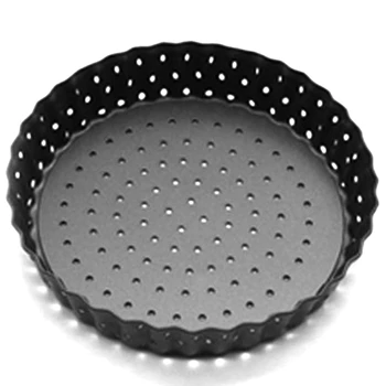 5Inch Metal Non-Stick Perforated Pizza Pans Pie Pan Quiche Pan with Removable Bottom
5Inch Metal Non-Stick Perforated Pizza Pans Pie Pan Quiche Pan with Removable Bottom