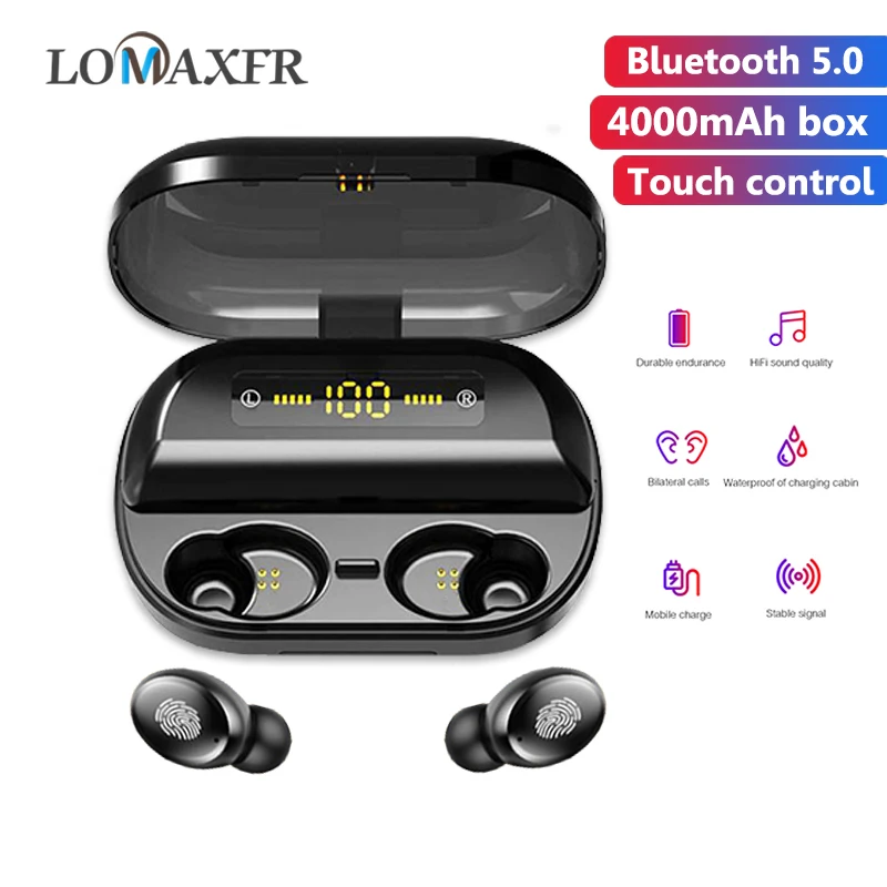 Wireless Bluetooth Headset for Phone Gaming Headphones Earphone Headphone Sport Stereo Earbuds TWS Handsfree With Charging Box
Wireless Bluetooth Headset for Phone Gaming Headphones Earphone Headphone Sport Stereo Earbuds TWS Handsfree With Charging Box