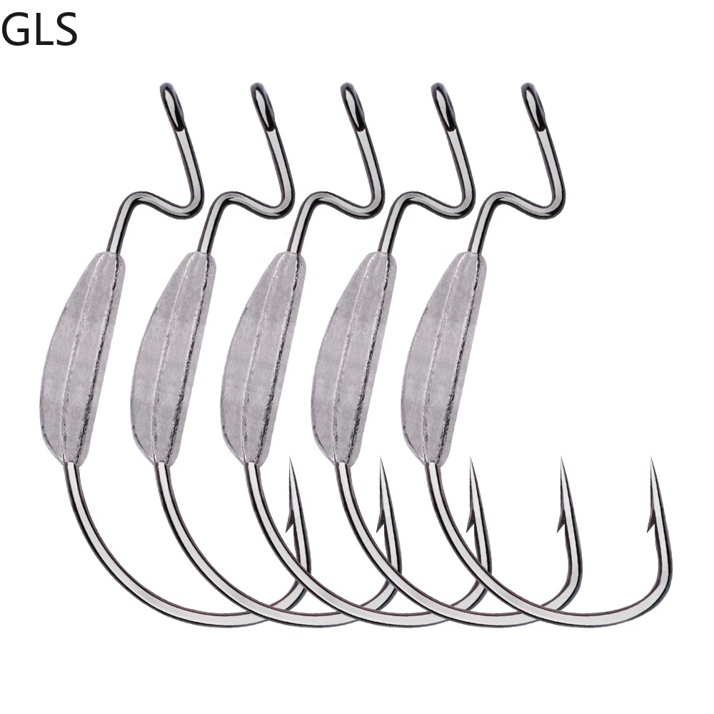 5 pieces /Set lead jig for soft fishing bait of carbon steel Wide Crank Offset Fishing Hooks Barbed Fishing Tackle
5 pieces /Set lead jig for soft fishing bait of carbon steel Wide Crank Offset Fishing Hooks Barbed Fishing Tackle