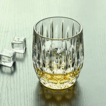 2 Pcs set high quality fashion home bar lead-free whiskey glass cups 200901-80
2 Pcs set high quality fashion home bar lead-free whiskey glass cups 200901-80