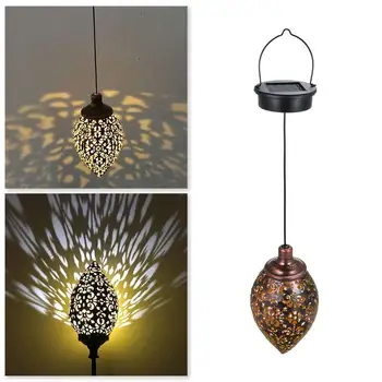 Vintage Style Waterproof Solar Garden Light LED Hollow Sensitive Hanging Lamp Sensor Shape Outdoor Control Solar Olive Powe K1K0
Vintage Style Waterproof Solar Garden Light LED Hollow Sensitive Hanging Lamp Sensor Shape Outdoor Control Solar Olive Powe K1K0