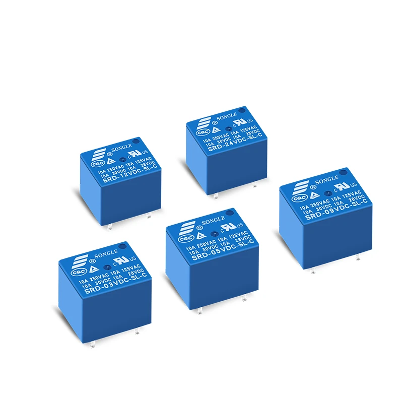 50 шт., Φ 05 12 24 4/5Pin 10A 250V AC Power Relay
50 шт., Φ 05 12 24 4/5Pin 10A 250V AC Power Relay