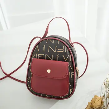 None Lady Stylish Casual Backpack Color Matching Cross-body Single Shoulder Belt Fashion Satchel Protable Pouch
None Lady Stylish Casual Backpack Color Matching Cross-body Single Shoulder Belt Fashion Satchel Protable Pouch