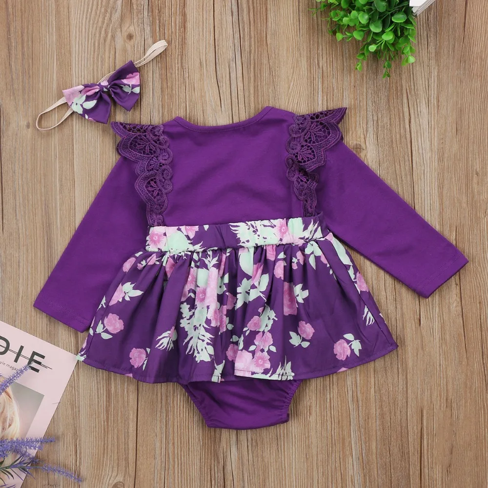 2018-Family-Clothes-Sisters-Matching-Dress-Newborn-Baby-Girl-Bodysuit-Dress-Outfit-Clothes-Set (1)