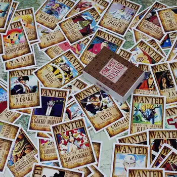 100Sheets Anime One Piece Wanted Postcard Luffy Roronoa Cartoon Characters Greeting Cards Fans Gift
100Sheets Anime One Piece Wanted Postcard Luffy Roronoa Cartoon Characters Greeting Cards Fans Gift