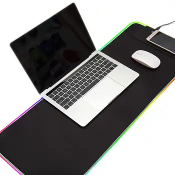 Mouse Pads LED Luminous Colorful Lights RGB Gaming Mouse Pad Keyboard Mat for Computers Computer Gaming Mouse Accessories
Mouse Pads LED Luminous Colorful Lights RGB Gaming Mouse Pad Keyboard Mat for Computers Computer Gaming Mouse Accessories