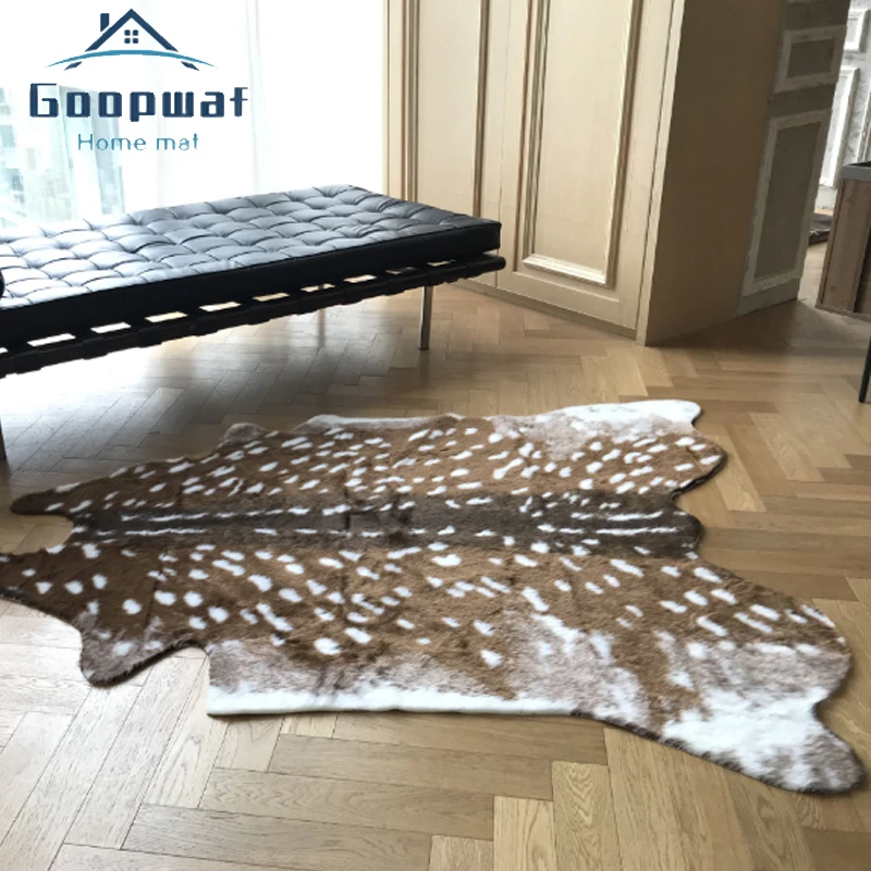 3D Sika Deer Printed Floor Mat Velvet Imitation Leather Animal Texture Home Decoration Mat Living Room Bedroom Geometric Rug
3D Sika Deer Printed Floor Mat Velvet Imitation Leather Animal Texture Home Decoration Mat Living Room Bedroom Geometric Rug
