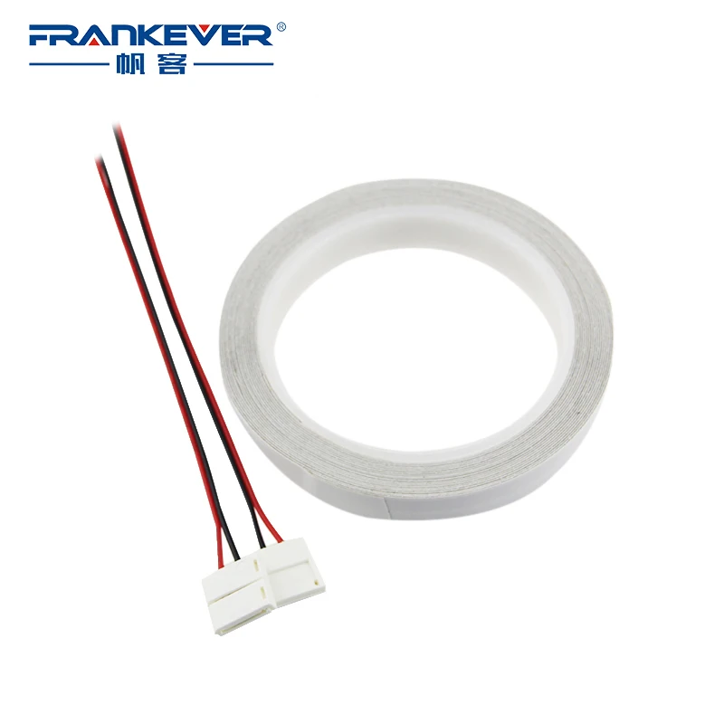 FrankEver 5M/Set DIY OFC Adhesive Flat Cable Invisible LED Light Cable with 2 Conductor Suit for Low Voltage Power Cord
FrankEver 5M/Set DIY OFC Adhesive Flat Cable Invisible LED Light Cable with 2 Conductor Suit for Low Voltage Power Cord