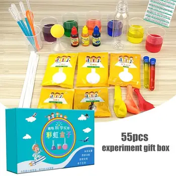 55pcs/set DIY Science Experiment Toy Set Children Handmade Science Experiment Kit Kids Intellectual Development Educational Toys
55pcs/set DIY Science Experiment Toy Set Children Handmade Science Experiment Kit Kids Intellectual Development Educational Toys