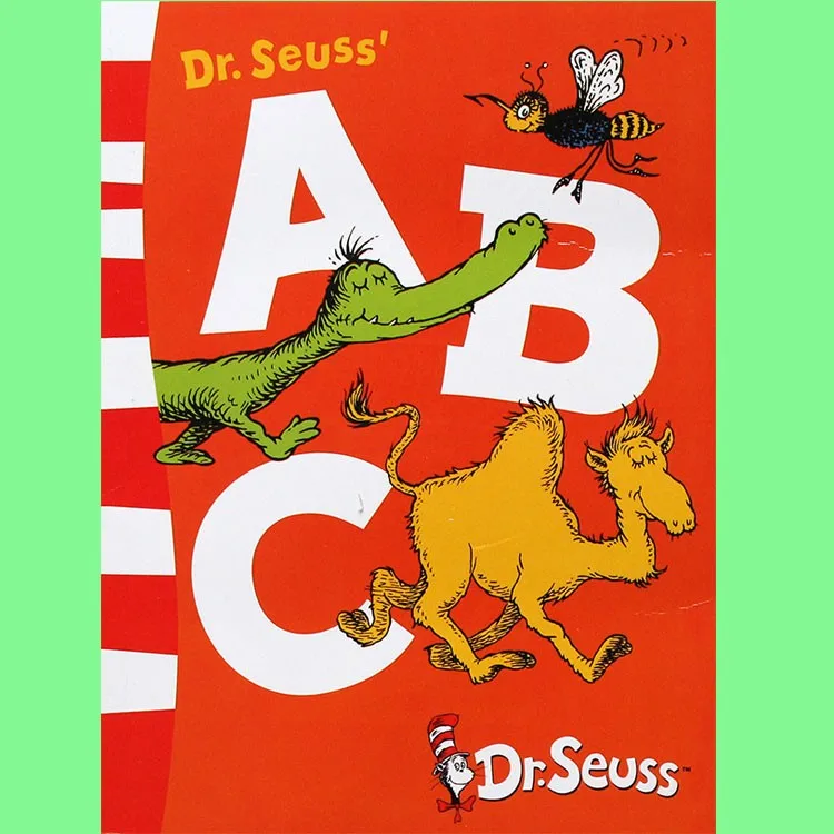 

Dr. Seuss's ABC Dr.Seuss Series Interesting Story Parent Child Kids Early Education Picture English Book Christmas Birthday Gift