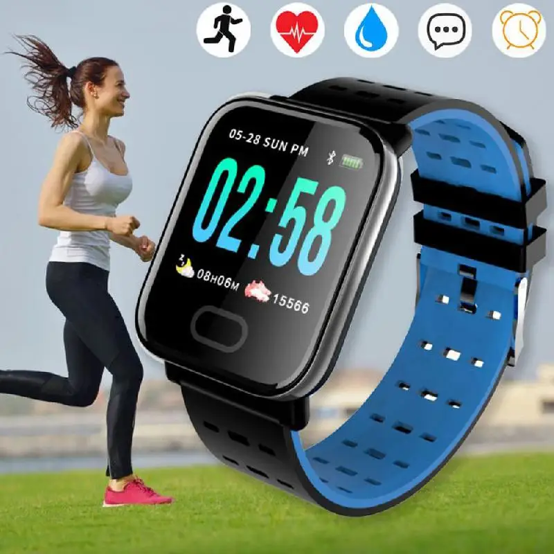 New Smart Watch Color Screen Waterproof Sports Smart Bracelet Heart Rate Blood Pressure Blood Oxygen Wristband For Android IOS
New Smart Watch Color Screen Waterproof Sports Smart Bracelet Heart Rate Blood Pressure Blood Oxygen Wristband For Android IOS